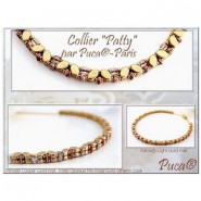 Freie Anleitung par Puca® Perlen - Halskette Patty